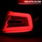 Spec-D Tuning SEDAN LED LIGHT BAR CHROME HOUSING AND RED LENS, 2PK LT-WRX084RLED-SQ-TM - alternate 8